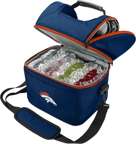 FOCO NFL Unisex-Adult NFL Team Logo Solid Double Compartment Cooler in Saudi Arabia