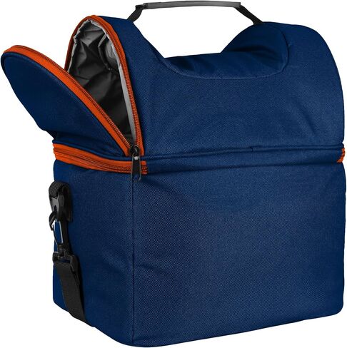 FOCO NFL Unisex-Adult NFL Team Logo Solid Double Compartment Cooler in Saudi Arabia