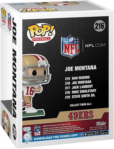 فانكو بوب! اتحاد كرة القدم الأميركي: الأساطير – جو مونتانا (خارج) in Saudi Arabia