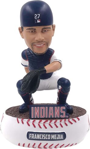 FOCO MLB Cleveland Indians للجنسين Baller BOBBLEBALLER Bobble، لون الفريق، مقاس واحد in Saudi Arabia