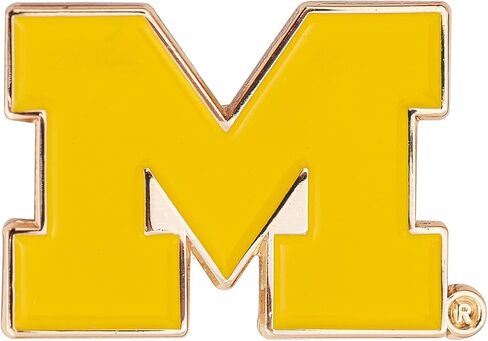 Desert Cactus University of Michigan Lapel Pins Wolverines UM U of M Logo Enamel Made of Metal (Pin A) in Saudi Arabia