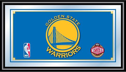 مرآة بشعار NBA Golden State Warriors in Saudi Arabia