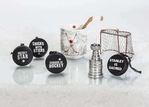 Abbott Collection 20-Champion Stanley Cup Ornament, Silver in Kuwait