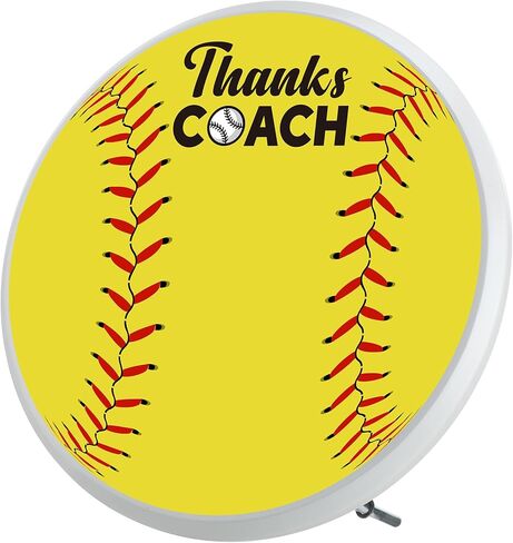 Janlaugh Softball Home Plate Plaque 9.84 Inch Thanks Coach Softball Coach Gifts for Team Softball Stitches Home Plate for Trophy Sign Coaches Gifts, Yellow in Saudi Arabia