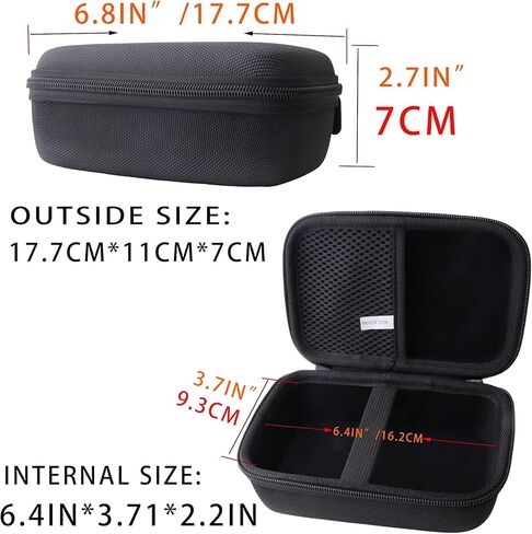 Hard EVA Carrying Case Compatible with Zoom H4essential 4-Track Handy Recorder/Zoom R4 MultiTrak 32-Bit Float Recorder Case in Saudi Arabia