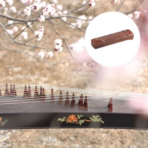 سلسلة هيليفتي جوزهينج الصينية آلة القانون لعبة تعليمية موسيقية مصغرة أداة صينية أثاث غرفة نوم صغيرة للأطفال المبتدئين آلة موسيقية abs طالب سطح المكتب دمية خشبية in Kuwait