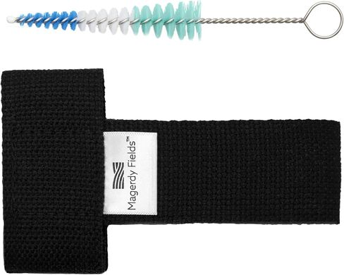 Euphonium Hand Strap Adjustable - Includes a Mouthpiece Cleaning Brush - Hand Strap for Euphonium, Tuba, Brass Instruments, Band, Orchestra - Grip, Holding Support - Washable in Kuwait