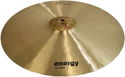 مجموعة Dream Cymbals and Gongs (ECR18) مقاس 18 بوصة من Crash Cymbal مع قطعة قماش سائلة لتلميع الصوت - سلسلة الطاقة Crash Cymbal in Saudi Arabia