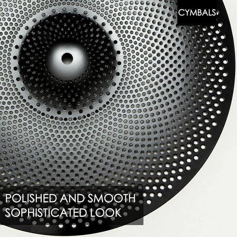 صنج ركوب التصادم منخفض الحجم، صنج تمرين ركوب التصادم، مقاس 45.72 سم، صنج ركوب التصادم الهادئ (18 بوصة، أسود) in Kuwait