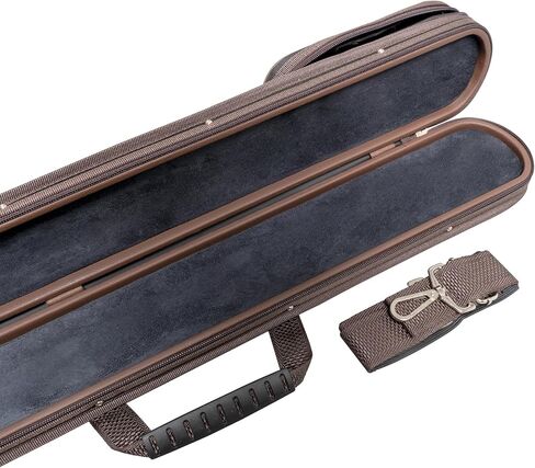 MI&VI Classic Hardshell Double Bass Bow Case for (1) French Style Double Bass Bow with Shoulder Straps (Blue) in Kuwait