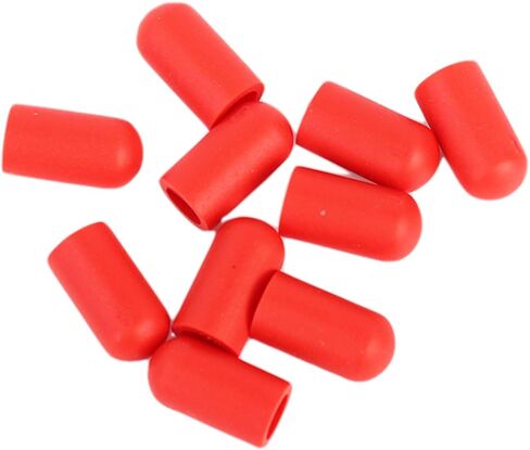 Silent Practice Tips Replacement,10pcs Silicone Drum Stick Cap for Drumstick Tips Protectors Covers in Saudi Arabia