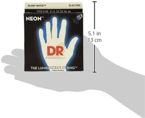 DR Strings HI-DEF NEON سلاسل الغيتار الكهربائي (NWE-9/46) in Saudi Arabia
