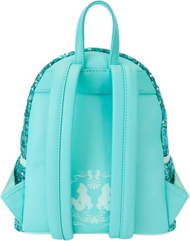 حقيبة ظهر صغيرة من مجموعة Loungefly Disney The Little Mermaid Sequins Collection، حصريًا من Amazon in Saudi Arabia