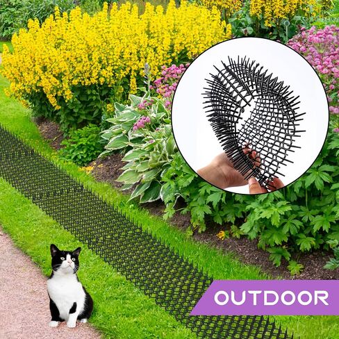 16 Pack 16 x 8 Inch Cat Scat Mat with Spikes Digging Stopper Repellent Spike Mat in Saudi Arabia
