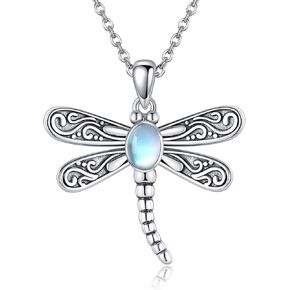 ONEFINITY Dragonfly Necklace 925 Sterling Silver Dragonfly Pendant Necklace Cute Dragonfly Jewelry Gifts for Women Girls in Kuwait