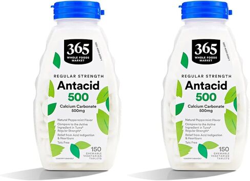 365 by Whole Foods Market, Antacid Regular Strength, 150 Count in Saudi Arabia