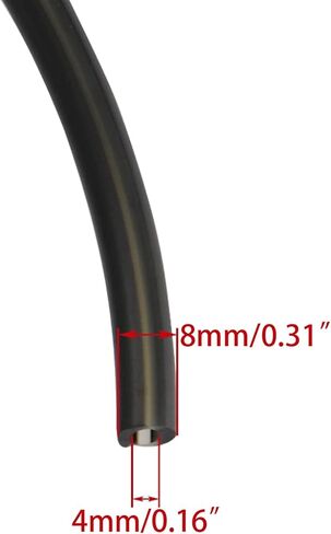 WOOSTAR Gas Fuel Filter Hose Line Switch Replacement for 50cc 110cc 125cc 150cc 250cc ATV Pit Dirt Bike Yellow in Saudi Arabia