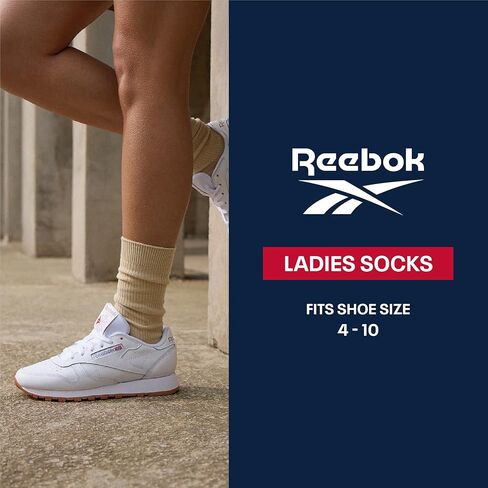 Reebok Women's Athletic Socks - Performance Cushioned Low Cut Socks (6 Pack) in Kuwait