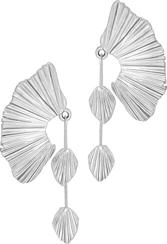 Statement Earrings for Women, Gold Dangle Earrings, Statement Earrings, Gold Statement Earrings,Gold Accessories for Women by SNGIA, Gold Dangle Earrings for Women, Chunky Gold Earrings, Fashion Earrings for Women, Gold Earrings for Women Trendy, 18K Gold in Kuwait