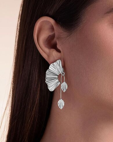 Statement Earrings for Women, Gold Dangle Earrings, Statement Earrings, Gold Statement Earrings,Gold Accessories for Women by SNGIA, Gold Dangle Earrings for Women, Chunky Gold Earrings, Fashion Earrings for Women, Gold Earrings for Women Trendy, 18K Gold in Kuwait