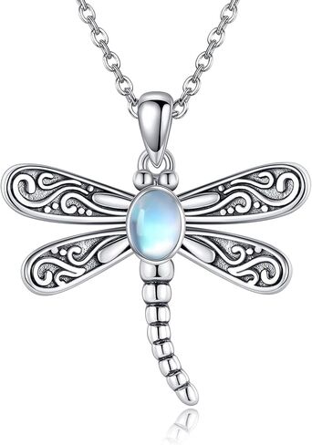 ONEFINITY Dragonfly Necklace 925 Sterling Silver Dragonfly Pendant Necklace Cute Dragonfly Jewelry Gifts for Women Girls in Kuwait