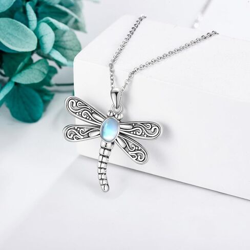 ONEFINITY Dragonfly Necklace 925 Sterling Silver Dragonfly Pendant Necklace Cute Dragonfly Jewelry Gifts for Women Girls in Kuwait