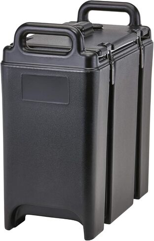 Cambro (350LCD110) 3-3/8 gal Soup Carrier - Camtainer®,Black in Saudi Arabia