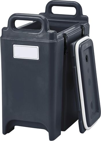 Cambro (350LCD110) 3-3/8 gal Soup Carrier - Camtainer®,Black in Saudi Arabia