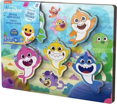 Spin Master Games Pinkfong Baby Shark Let's Go Hunt Musical Fishing Game Learning Educational Toy Preschool Board Game Summer Toy, for Kids Ages 4+ in Kuwait