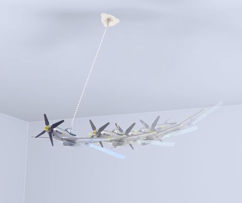 Daron Flying Skyhawk on a String in Kuwait