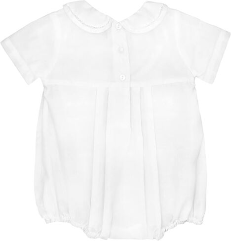 Petit Ami Baby Boys' Bubble with Smocking and Faggoting, Newborn in Saudi Arabia