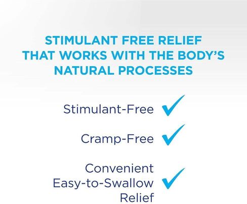 Phillips' Laxative Caplets, With Naturally Sourced Magnesium Supplement for Gentle Relief of Occasional Constipation, Cramp and Stimulant Free Laxatives, 100 Caplets in Kuwait