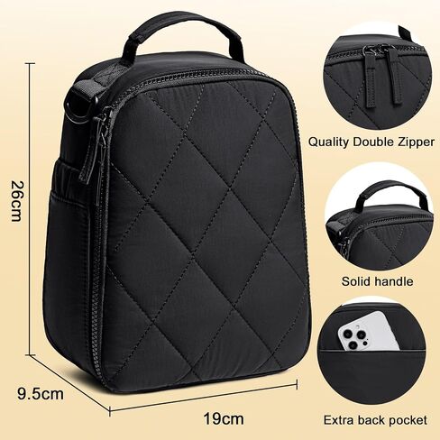 LOIDOU Lunch Box Kids Boys Girls Insulated Lunch Bag Thermal Meal Tote Women Reusable Lunch Pail Bags for School Travel in Saudi Arabia