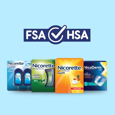 Nicorette Gum, 100 Count (Pack of 1) in Saudi Arabia