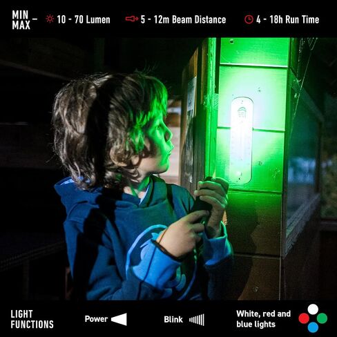 Ledlenser Kidbeam4 Flashlight, Green in Kuwait