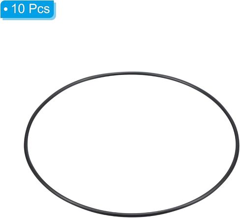 PATIKIL Nitrile Rubber O-Rings 78mm OD 73mm ID 2.65mm Width, 10 Pcs Metric Sealing Gasket for Faucet Plumbing Automotive Repair, Black in Kuwait