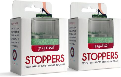 واقيات الكعب من GoGoHeel STOPPERS - تمنع الغرق في العشب (صغير) in Kuwait
