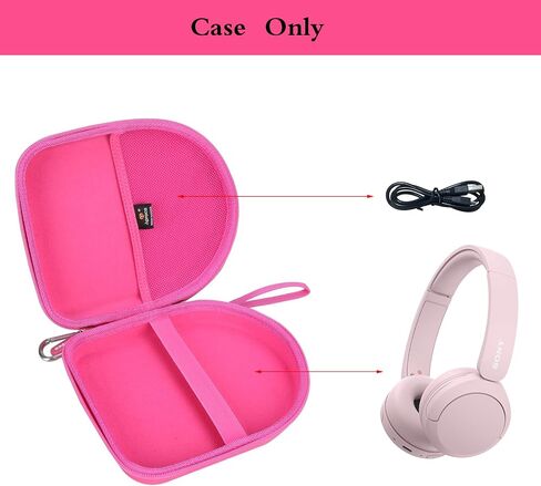 حافظة تخزين صلبة للسفر من Aproca لـ JBL Live 650BTNC/ 400BT/ 500BT/ 460NC، JBL Tune 510BT/ 660NC/ 700BT/ 710BT/ 760NC/ 750BTNC/ 560BT/ E45BT سماعات رأس بلوتوث لاسلكية على الأذن in Saudi Arabia