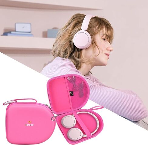 حافظة تخزين صلبة للسفر من Aproca لـ JBL Live 650BTNC/ 400BT/ 500BT/ 460NC، JBL Tune 510BT/ 660NC/ 700BT/ 710BT/ 760NC/ 750BTNC/ 560BT/ E45BT سماعات رأس بلوتوث لاسلكية على الأذن in Saudi Arabia