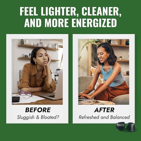 Benevolent Chlorophyll Liquid Drops - 5900mg (100% Natural and 4X Potency Concentration) for Energy Boost, Immune System Support, Internal Deodorant, Altitude Sickness. Not Watered Down. Minty Flavor. in Kuwait