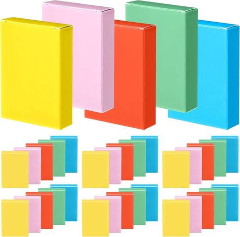 50 Pieces Playing Card Box Empty Playing Card Holder Case Card Holder Organize Storage Box Fits Baseball Trading Cards, Gaming Cards in Saudi Arabia