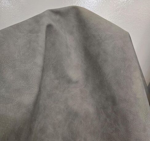 NAT Leathers | Acorn Calf Soft Faux Vegan Leather PU (Peta Approved Vegan) | 1 Yard (36 inch Length x 54 inch Wide) Cut by Yard | Synthetic Pleather 0.9 mm Nappa Upholstery | 36"x54" Acorn in Saudi Arabia