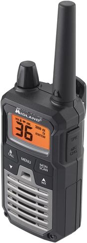 أجهزة راديو GMRS ثنائية الاتجاه عالية الطاقة من Midland T290VP4 - حزمة من 4 قطع مع سماعات رأس وشواحن in Saudi Arabia