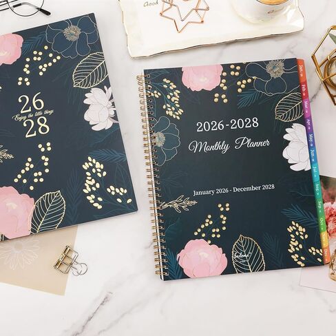 مخطط 2024 - مخطط أسبوعي وشهري 2024 مع صندوق هدايا، يناير 2024 - ديسمبر 2024، مخطط 2024، ورق سميك 8 × 10 بوصة، جيب خلفي مع 15 صفحة ملاحظات + 12 علامة تبويب شهرية in Kuwait