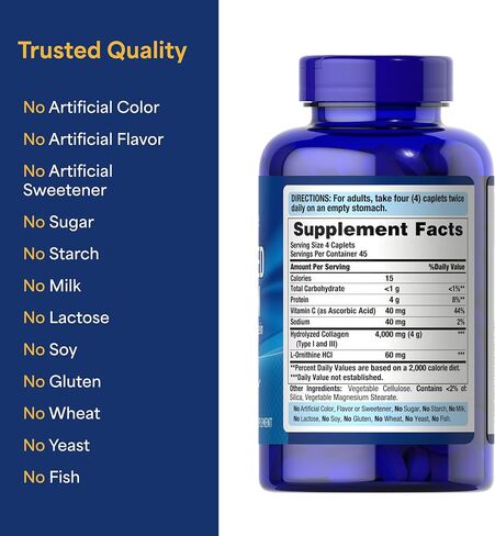 Puritan's Pride Hydrolyzed Collagen 1000 mg in Saudi Arabia