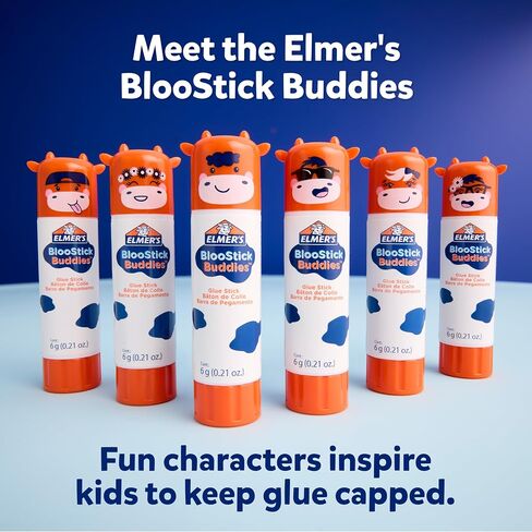 Elmer's® Disappearing Glue Sticks, 0.21 Oz, Purple, Pack of 12 in Saudi Arabia