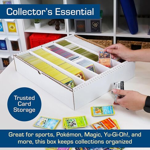 BCW 5000 Count Card Storage Box with Full Lid - 5 Pack in Saudi Arabia