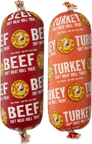 Happy Howie's Premium Turkey Soft Meat Roll 12 Oz 6 Pack (New) in Kuwait