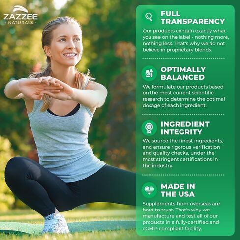 Zazzee Extra Strength Mullein 10:1 Extract, 3000 mg Strength, 120 Vegan Capsules, 100% Pure Leaf Powder, Non-GMO and All-Natural in Kuwait