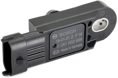 BOSCH 0281002996 Original Equipment Manifold Absolute Pressure (MAP) Sensor - Compatible With Select Fiat 124 Spider, 500X in Kuwait